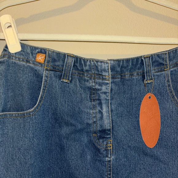 NWT Denim Midi Skirt - Picture 2 of 4